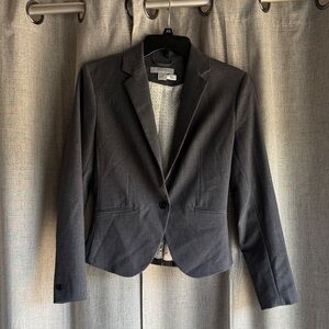 H&M Women's Gray Blazer Sz 6